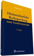 Abbildung von: Höchstrichterliche Rechtsprechung zum Insolvenzrecht - Luchterhand