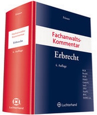 Enlarge image Cover: Fachanwaltskommentar Erbrecht - Luchterhand