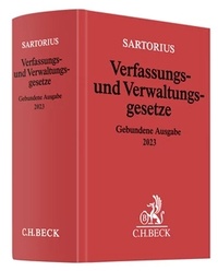 Abbildung von: Verfassungs- und Verwaltungsgesetze - Gebundene Ausgabe 2023 - C.H.BECK