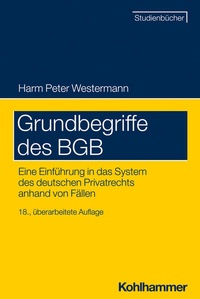 Abbildung von: Grundbegriffe des BGB - Kohlhammer