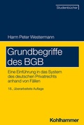 Cover: Grundbegriffe des BGB - Kohlhammer