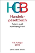 Cover: Handelsgesetzbuch: HGB - dtv