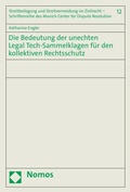 Bild: Die Bedeutung der unechten Legal Tech-Sammelklagen f&uuml;r den kollektiven Rechtsschutz - Nomos