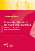 Cover: Strategisches Handeln in der &ouml;ffentlichen Verwaltung - Erich Schmidt Verlag