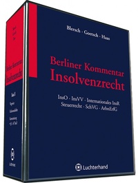 Abbildung von: Berliner Kommentar Insolvenzrecht - Luchterhand