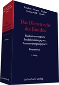 Abbildung von: Das Dienstrecht des Bundes - Luchterhand