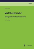 Abbildung von: Verfahrensrecht - C.F. Müller