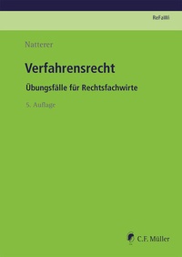 Abbildung von: Verfahrensrecht - C.F. Müller