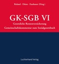 Abbildung von: Gemeinschaftskommentar zum Sozialgesetzbuch - Gesetzliche Rentenversicherung (GK-SGB-VI) - Luchterhand