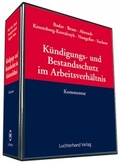 Cover: K&uuml;ndigungs- und Bestandsschutz im Arbeitsverh&auml;ltnis - Luchterhand