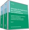 Cover: Aktenplan f&uuml;r Registraturen der Gemeinden und Landrats&auml;mter in Bayern - Carl Link Verlag