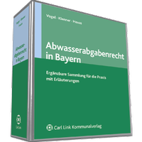 Abbildung von: Abwasserabgaberecht in Bayern - Carl Link Verlag