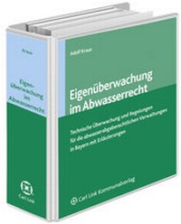 Abbildung von: Eigenüberwachung im Abwasserrecht - Carl Link Verlag