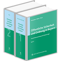 Abbildung von: Öffentliche Sicherheit und Ordnung in Bayern (Band I und II) - Carl Link Verlag