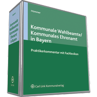 Abbildung von: Kommunale Wahlbeamte / Kommunales Ehrenamt in Bayern - Carl Link Verlag