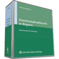 Abbildung von: Kommunalwahlrecht in Bayern - Carl Link Verlag