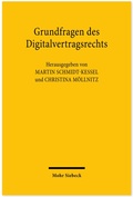 Cover: Grundfragen des Digitalvertragsrechts - Mohr Siebeck