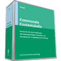 Abbildung von: Kommunale Kostentabelle - Carl Link Verlag