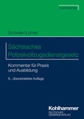 Abbildung von: Sächsisches Polizeivollzugsdienstgesetz - Deutscher Gemeindeverlag