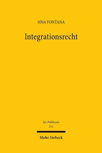 Abbildung von: Integrationsrecht - Mohr Siebeck
