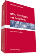Abbildung von: HOAI für Objekt- und Fachplaner - Werner