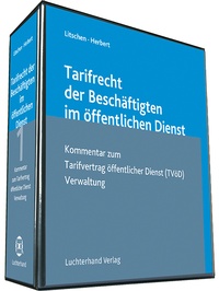 Abbildung von: Tarifrecht der Beschäftigten im öffentlichen Dienst - Luchterhand