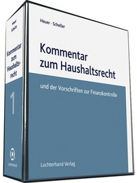 Abbildung von: Kommentar zum Haushaltsrecht - Luchterhand