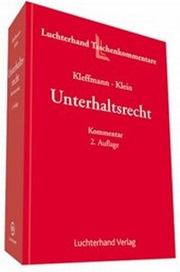 Abbildung von: Unterhaltsrecht - Luchterhand