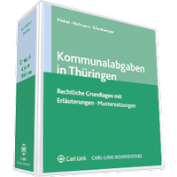 Enlarge image Cover: Kommunalabgaben in Thüringen - Carl Link Verlag