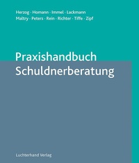 Bild vergrößern Bild: Praxishandbuch Schuldnerberatung - Luchterhand