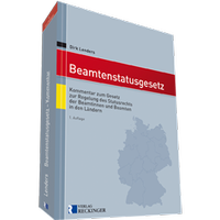 Enlarge image Cover: Beamtenstatusgesetz - Verlag Reckinger