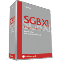 Abbildung von: SGB XI - Pflegeversicherung - Luchterhand