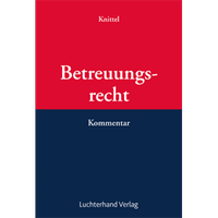Abbildung von: Betreuungsrecht - Luchterhand
