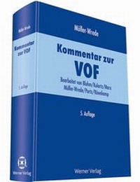 Enlarge image Cover: Kommentar zur VOF - Werner
