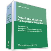Abbildung von: Organisationshandbuch für bayerische Behörden - Carl Link Verlag