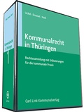 Abbildung von: Kommunalrecht in Thüringen - Carl Link Verlag