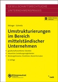 Cover: Umstrukturierungen im Bereich mittelst&auml;ndischer Unternehmen - NWB