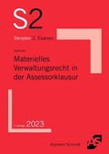 Cover: Materielles Verwaltungsrecht in der Assessorklausur - Alpmann Schmidt
