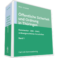Abbildung von: Öffentliche Sicherheit und Ordnung in Thüringen - Kommentar - Carl Link Verlag