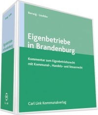 Abbildung von: Eigenbetriebe in Brandenburg - Kommentar - Carl Link Verlag