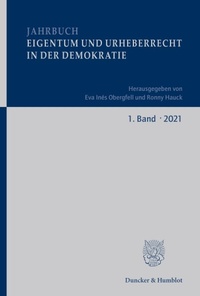 Abbildung von: Jahrbuch Eigentum und Urheberrecht in der Demokratie (JEUD) - Online - Duncker & Humblot