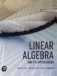 Enlarge image Cover: Linear Algebra and Its Applications - Pearson