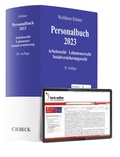 Cover: Personalbuch 2023 - C.H.BECK