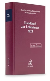 Bild vergrößern Bild: Handbuch zur Lohnsteuer 2023 - C.H.BECK