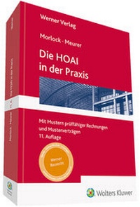 Abbildung von: Die HOAI in der Praxis - Werner