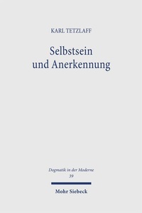 Enlarge image Cover: Selbstsein und Anerkennung - Mohr Siebeck