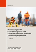 Abbildung von: Vermessungsrecht, Grenzstreitigkeiten und Recht der Öffentlich bestellten Vermessungsingenieure - Boorberg