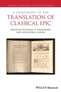 Cover: A Companion to Translation of Classical Epic - Wiley