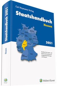 Abbildung von: Staatshandbuch Hessen 2021 - Carl Heymanns Verlag