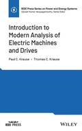 Cover: Introduction to Modern Analysis of Electric Machin es and Drives - Wiley-Blackwell
